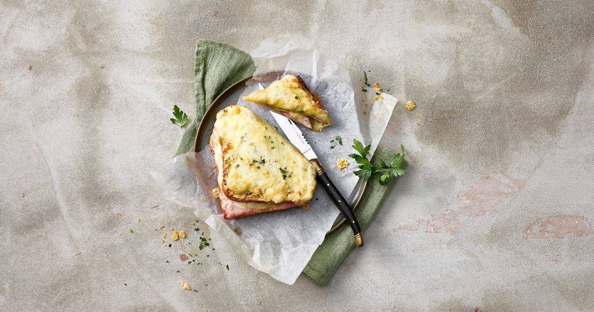 Käserezept: Überbackener Käse-Toast