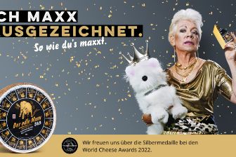 Der Käse Der edle Maxx hat Silber bei den World Cheese Awards gewonnen.