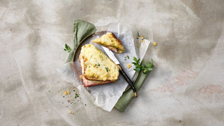 Gericht mit Käse: überbackener Käse-Toast von Annemarie Wildeisen 