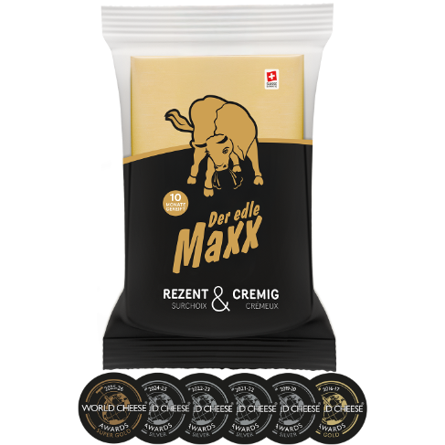 Der edle Maxx 365 in Portionen in der Verpackung