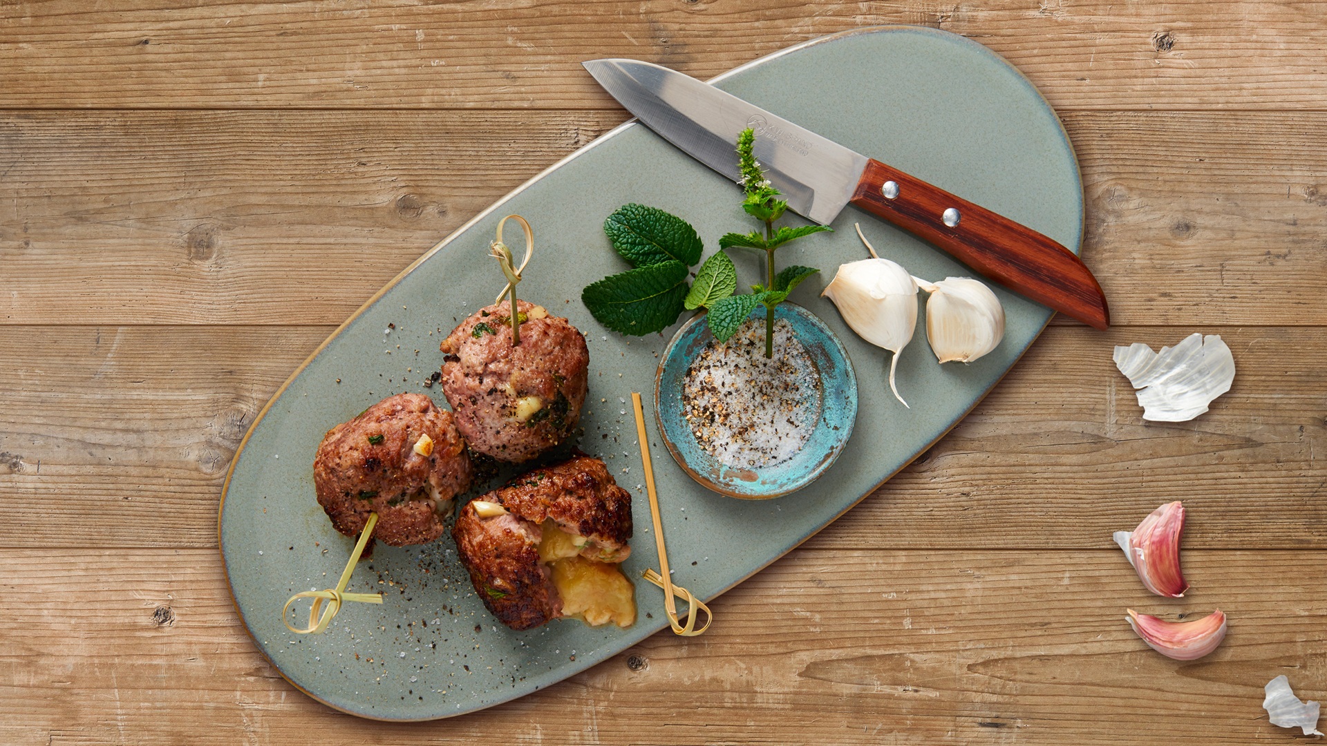 Sucettes à la viande hachée et au fromage