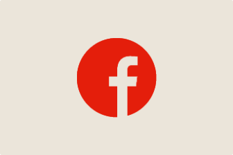 Rotes Facebook-Icon