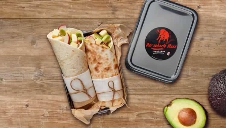 Rezepte mit Käse, der Käse-Wrap